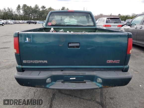 1998 GMC Sonoma with VIN 1GTCS1443W8522531, listed as a Copart auction lot 50527175 with 120,687 mi miles and Salvage Title. Bid and sale history available at carsss.com. Image 6.