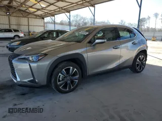 2020 Lexus UX with VIN JTHX9JBH9L2036788, listed as a Copart auction lot 46935395 with 8,122 mi miles and Salvage Title. Bid and sale history available at carsss.com. Image 1.