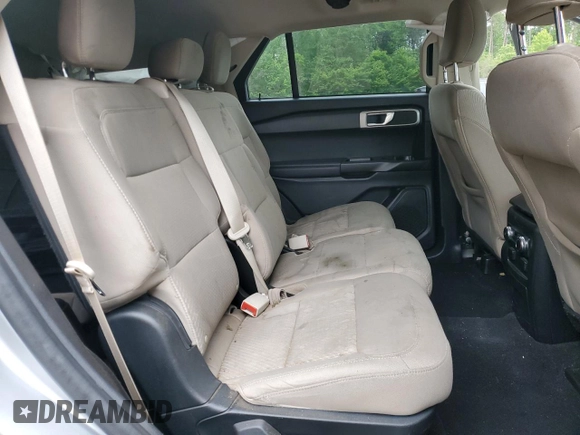 2021 Ford Explorer with VIN 1FMSK8BH2MGB34652, listed as a Copart auction lot 56477995 with 89,981 mi miles and Salvage title. Bid and sale history available at DreamBid. Image 11.