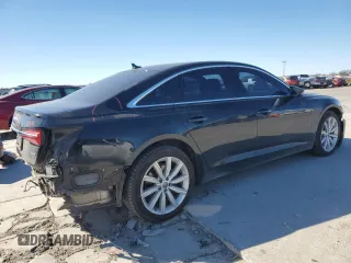 2019 Audi A6 Premium with VIN WAUD8AF29KN130760, listed as a Copart auction lot 42348395 with 51,972 mi miles and Salvage Title. Bid and sale history available at carsss.com. Image 3.