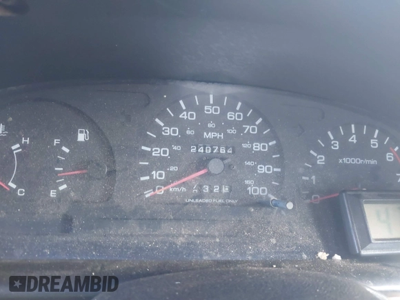 1997 Nissan Frontier XE with VIN 1N6SD16S8VC387220, listed as a IAAI auction lot 41234432 with 240,764 mi miles and . Bid and sale history available at DreamBid. Image 7.