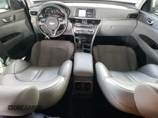 2017 Kia Optima EX z VIN KNAGV4LD3H5010779, wystawiony jako Copart lot #49515185 z przebiegiem 87 912 mil mil oraz Szkoda całkowita • Salvage title. Historia ofert i sprzedaży dostępna na DreamBid. Obrazek 8.