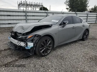 2024 Lexus IS 350 F Sport with VIN JTHBZ1B23R5077429, listed as a Copart auction lot 85086454 with 1,758 mi miles and Clean title. Bid and sale history available at DreamBid. Image 1.