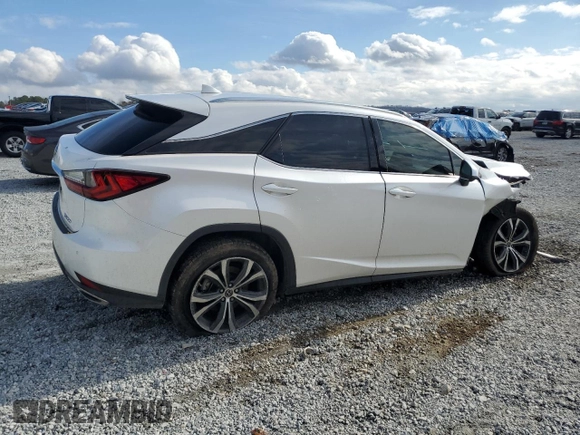 2020 Lexus RX with VIN 2T2HZMAAXLC154244, listed as a Copart auction lot 85499304 with 120,491 mi miles and Salvage Title. Bid and sale history available at carsss.com. Image 3.