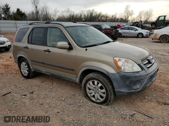 2005 Honda CR-V EX with VIN JHLRD78825C045304, listed as a Copart auction lot 47971035 with 257,596 mi miles and Salvage Title. Bid and sale history available at carsss.com. Image 4.