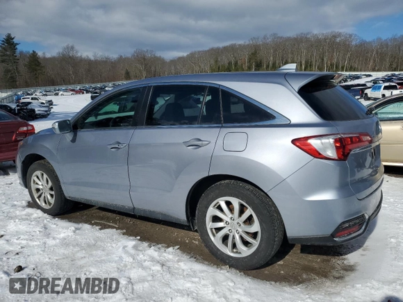 2016 Acura RDX Tech Pkg with VIN 5J8TB4H55GL017434, listed as a Copart auction lot 43699895 with 89,954 mi miles and Salvage Title. Bid and sale history available at carsss.com. Image 2.