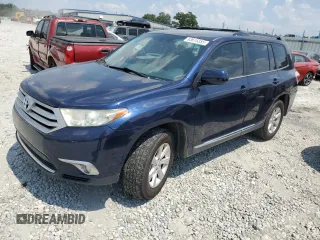 2012 Toyota Highlander with VIN 5TDBK3EH4CS166770, listed as a Copart auction lot 63615355 with 192,369 mi miles and Salvage title. Bid and sale history available at DreamBid. Image 1.