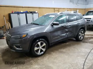 2021 Jeep Cherokee Limited with VIN 1C4PJMDX9MD108528, listed as a Copart auction lot 47690345 with 73,915 mi miles and Salvage Title. Bid and sale history available at carsss.com. Image 1.