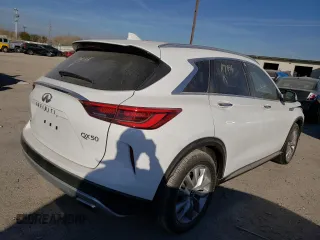 2021 Infiniti QX50 LUXE with VIN 3PCAJ5BB8MF117846, listed as a Copart auction lot 66727872 with 10,630 mi miles. Bid and sale history available at carsss.com. Image 4.