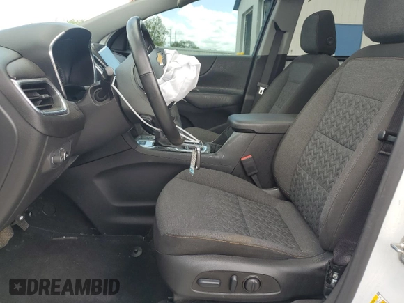 2023 Chevrolet Equinox LT with VIN 3GNAXUEG0PS141237, listed as a Copart auction lot 57030815 with 39,960 mi miles and Salvage title. Bid and sale history available at DreamBid. Image 7.