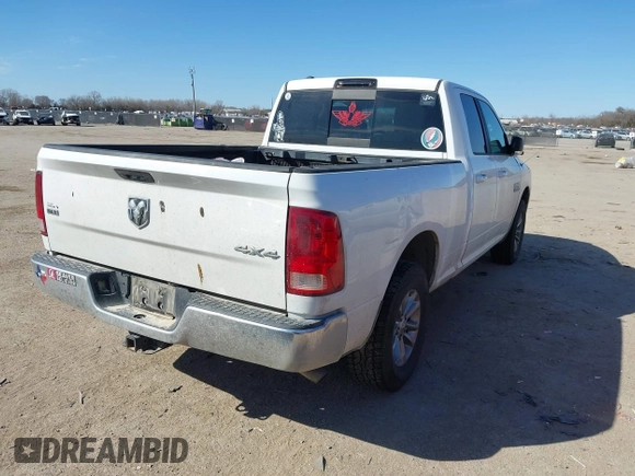 2014 Ram 1500 Big Horn z VIN 1C6RR7GG7ES104383, wystawiony jako IAAI lot #41690102 z przebiegiem 161 883 mil mil oraz . Historia ofert i sprzedaży dostępna na DreamBid. Obrazek 4.