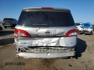 2012 Nissan Quest SL with VIN JN8AE2KP0C9045066, listed as a Copart auction lot 48028025 with 140,014 mi miles and Salvage Title. Bid and sale history available at carsss.com. Image 6.