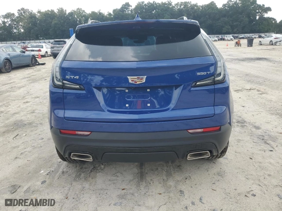 2023 Cadillac XT4 FWD Sport with VIN 1GYFZER43PF111131, listed as a Copart auction lot 71765404 with 524 mi miles and Salvage Title. Bid and sale history available at carsss.com. Image 6.