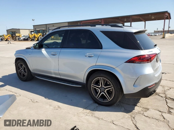 2023 Mercedes-Benz GLE 53 AMG with VIN 4JGFB6BB2PA865364, listed as a Copart auction lot 70387434 with 10,509 mi miles and Salvage title. Bid and sale history available at DreamBid. Image 2.
