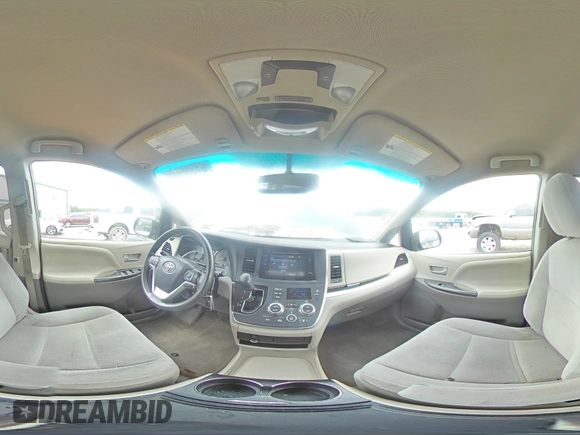 2015 Toyota Sienna LE AAS with VIN 5TDKK3DC5FS596673, listed as a Copart auction lot 61382965 with 176,447 mi miles and Salvage title. Bid and sale history available at DreamBid. Image 15.