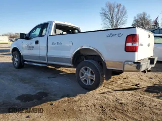 2008 Ford F-150 XL with VIN 1FTRF14V68KC10524, listed as a Copart auction lot 84461924 with 190,236 mi miles and Salvage Title. Bid and sale history available at carsss.com. Image 2.