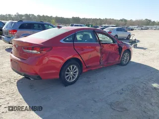 2019 Hyundai Sonata SE with VIN 5NPE24AF3KH753232, listed as a IAAI auction lot 41843557 with 52,996 mi miles and . Bid and sale history available at carsss.com. Image 4.