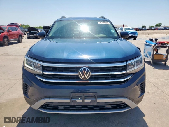 2022 Volkswagen Atlas SE z VIN 1V2WR2CAXNC550455, wystawiony jako Copart lot #52501705 z przebiegiem 71 416 mil mil oraz Czysty tytuł • Clean title. Historia ofert i sprzedaży dostępna na DreamBid. Obrazek 5.