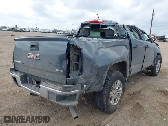 2019 GMC Canyon 2WD SLE with VIN 1GTG5CEN5K1209642, listed as a IAAI auction lot 41493593 with 57,697 mi miles. Bid and sale history available at carsss.com. Image 4.