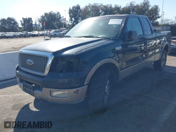 2004 Ford F-150 XL with VIN 1FTPX125X4NB03038, listed as a IAAI auction lot 41555454 with 218,770 mi miles. Bid and sale history available at carsss.com. Image 2.