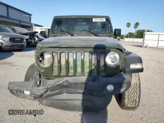 2021 Jeep Wrangler Unlimited Willys with VIN 1C4HJXDN9MW523180, listed as a Copart auction lot 52513505 with 106,130 mi miles and Salvage title. Bid and sale history available at DreamBid. Image 5.