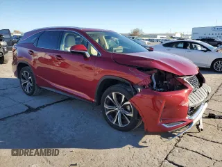 2021 Lexus RX 350L with VIN JTJHZKEA6M2022937, listed as a Copart auction lot 81371844 with 60,329 mi miles and Salvage title. Bid and sale history available at DreamBid. Image 4.