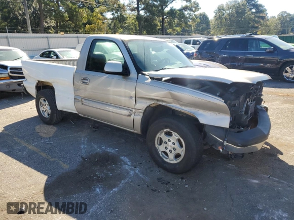 2004 Chevrolet Silverado 1500 LS with VIN 1GCEC14T34Z189252, listed as a Copart auction lot 77065754 with 0 mi miles and Salvage Title. Bid and sale history available at carsss.com. Image 4.