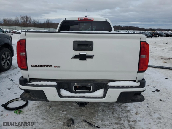 2019 Chevrolet Colorado 4WD LT with VIN 1GCGTCEN9K1347433, listed as a Copart auction lot 86574684 with 99,541 mi miles and Clean Title. Bid and sale history available at carsss.com. Image 6.