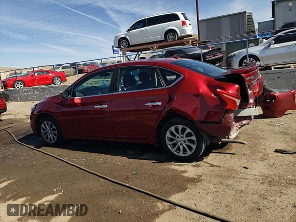 2019 Nissan Sentra S with VIN 3N1AB7AP2KY407784, listed as a Copart auction lot 46526705 with 76,463 mi miles and Salvage title. Bid and sale history available at DreamBid. Image 14.