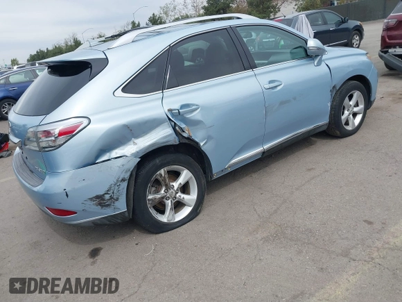 2012 Lexus RX 350 with VIN 2T2ZK1BA7CC072641, listed as a IAAI auction lot 41720339 with 76,115 mi miles and . Bid and sale history available at carsss.com. Image 4.