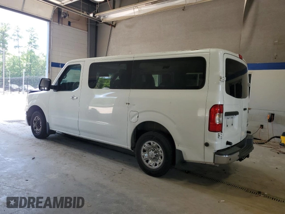 2016 Nissan NV S with VIN 5BZBF0AA5GN851741, listed as a Copart auction lot 61637615 with 212,887 mi miles and Salvage title. Bid and sale history available at DreamBid. Image 2.
