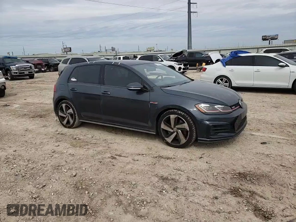 2019 Volkswagen Golf GTI S with VIN 3VW5T7AU6KM029409, listed as a Copart auction lot 43246884 with 51,210 mi miles. Bid and sale history available at carsss.com. Image 11.