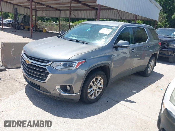 2018 Chevrolet Traverse LT Cloth with VIN 1GNERGKW9JJ253231, listed as a IAAI auction lot 42632505 with 108,673 mi miles and . Bid and sale history available at DreamBid. Image 16.