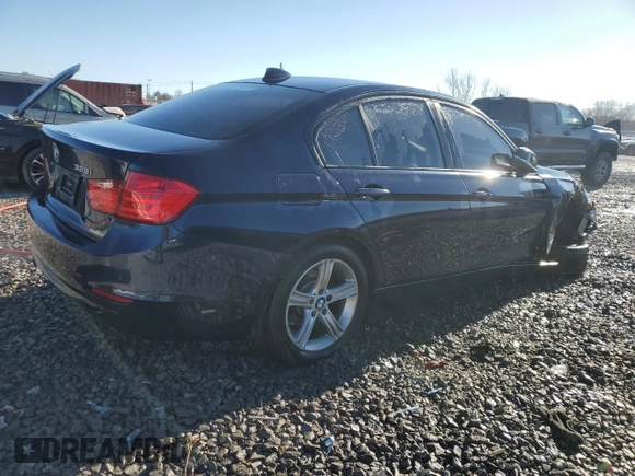 2015 BMW 3 Series 328i with VIN WBA3C1C59FK124747, listed as a Copart auction lot 45480145 with 130,251 mi miles and Salvage Title. Bid and sale history available at carsss.com. Image 3.