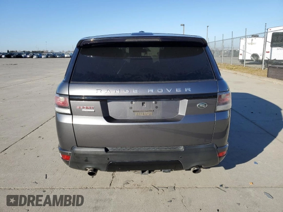 2015 Land Rover Range Rover Sport Autobiography with VIN SALWV2TF2FA511051, listed as a Copart auction lot 41895265 with Not provided miles and Salvage title. Bid and sale history available at DreamBid. Image 6.