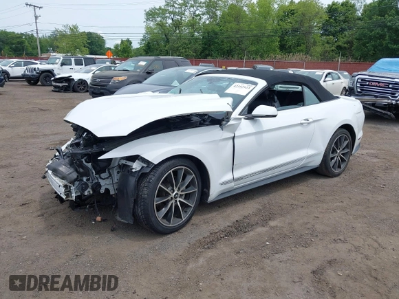 2017 Ford Mustang EcoBoost Premium with VIN 1FATP8UH9H5328013, listed as a IAAI auction lot 42352923 with 31,022 mi miles and . Bid and sale history available at DreamBid. Image 18.
