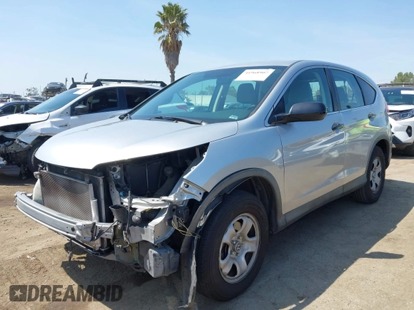 2015 Honda CR-V LX with VIN 3CZRM3H37FG706005, listed as a IAAI auction lot 41968907 with 107,690 mi miles and . Bid and sale history available at carsss.com. Image 18.