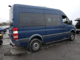 2018 Mercedes-Benz Sprinter with VIN WDZFE7CD6JP610738, listed as a Copart auction lot 83352124 with Not Provided miles and Salvage Title. Bid and sale history available at DreamBid. Image 3.