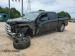2015 Ford F-150 XLT with VIN 1FTEW1EPXFFB15579, listed as a Copart auction lot 58234075 with 135,888 mi miles and Salvage title. Bid and sale history available at DreamBid. Image 1.