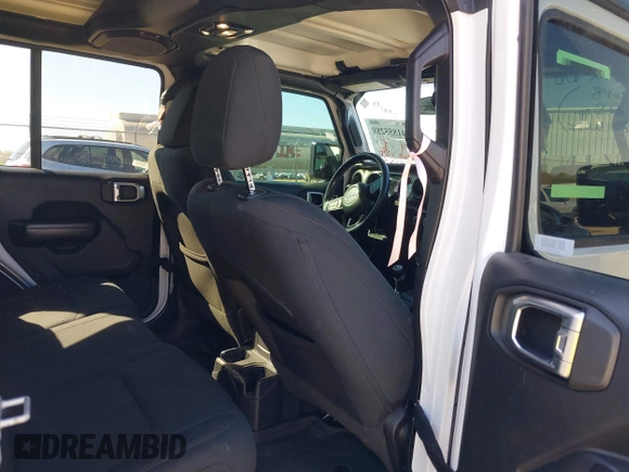 2020 Jeep Wrangler Unlimited Sport S z VIN 1C4HJXDN5LW204468, wystawiony jako IAAI lot #41855289 z przebiegiem 62 610 mil mil oraz . Historia ofert i sprzedaży dostępna na DreamBid. Obrazek 8.