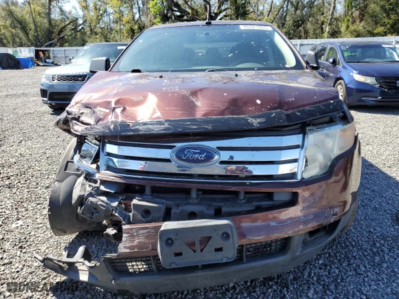2009 Ford Edge SE with VIN 2FMDK36C29BA83663, listed as a Copart auction lot 46481265 with 175,769 mi miles and Salvage Title. Bid and sale history available at carsss.com. Image 5.