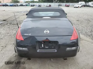 2008 Nissan 350Z Enthusiast with VIN JN1BZ36A98M851091, listed as a Copart auction lot 72007834 with 24,318 mi miles and Salvage Title. Bid and sale history available at DreamBid. Image 6.