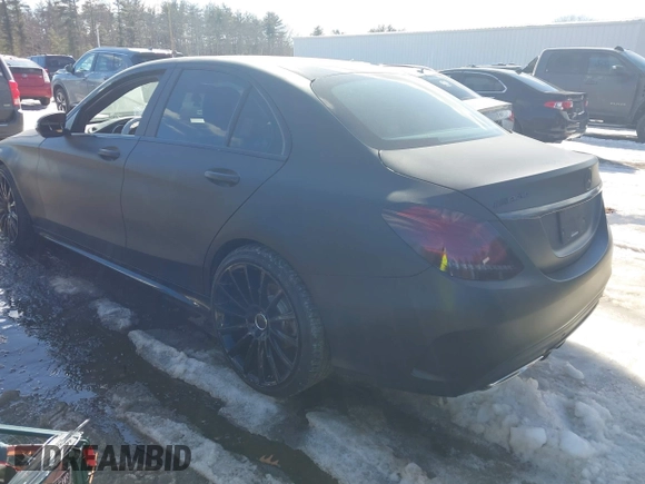2019 Mercedes-Benz C 300 with VIN 55SWF8EB9KU315237, listed as a IAAI auction lot 41608890 with 79,080 mi miles and . Bid and sale history available at carsss.com. Image 3.