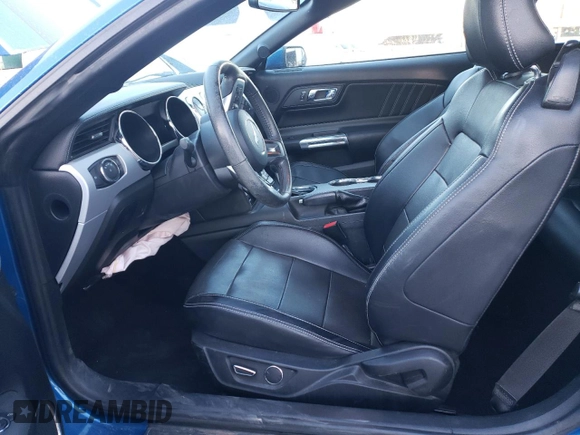 2017 Ford Mustang GT Premium with VIN 1FATP8FF4H5252731, listed as a Copart auction lot 48632395 with 43,951 mi miles and Salvage Title. Bid and sale history available at carsss.com. Image 7.
