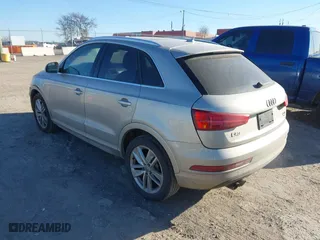 2017 Audi Q3 Premium Plus with VIN WA1JCCFS5HR011907, listed as a IAAI auction lot 41675496 with 102,591 mi miles. Bid and sale history available at carsss.com. Image 3.