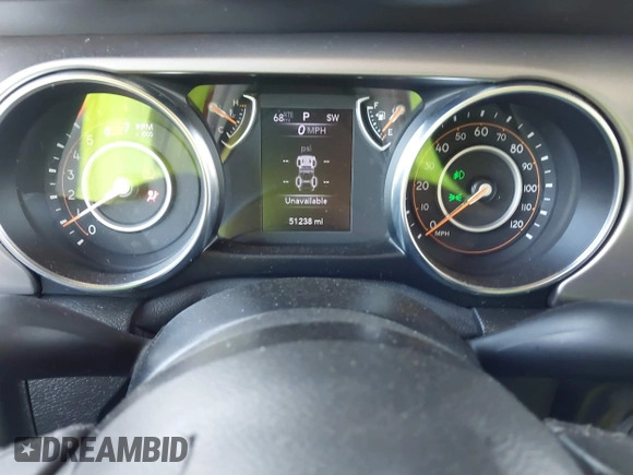 2020 Jeep Wrangler Sport S with VIN 1C4GJXAN5LW146068, listed as a IAAI auction lot 42071619 with 51,238 mi miles and . Bid and sale history available at DreamBid. Image 7.