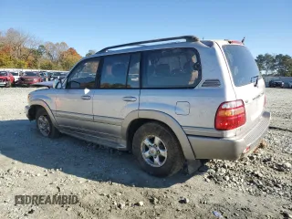 2001 Toyota Land Cruiser with VIN JTEHT05J212015774, listed as a Copart auction lot 78357654 with 180,514 mi miles and Salvage Title. Bid and sale history available at carsss.com. Image 2.