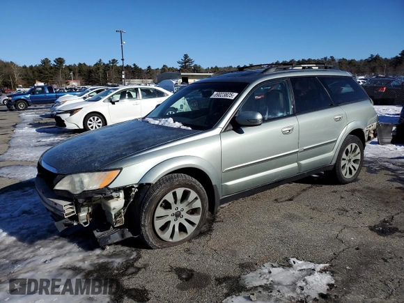 2009 Subaru Outback 3.0R Ltd with VIN 4S4BP85C594313794, listed as a Copart auction lot 89023825 with 160,607 mi miles and Salvage Title. Bid and sale history available at carsss.com. Image 1.
