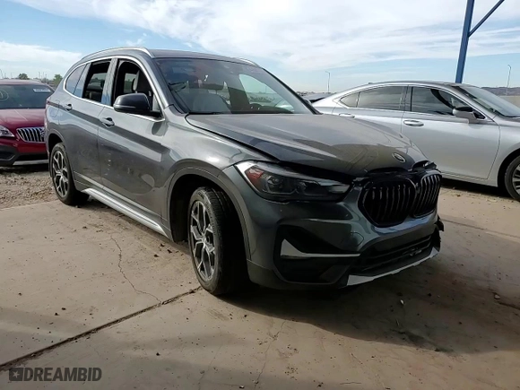 2020 BMW X1 xDrive28i with VIN WBXJG9C07L5P15870, listed as a Copart auction lot 44561265 with 58,819 mi miles and Salvage Title. Bid and sale history available at carsss.com. Image 12.