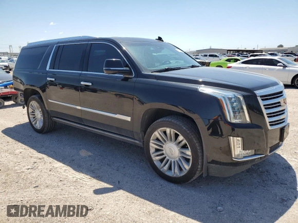 2019 Cadillac Escalade ESV Platinum z VIN 1GYS3KKJ6KR139107, wystawiony jako Copart lot #51996065 z przebiegiem 51 188 mil mil oraz Czysty tytuł • Clean title. Historia ofert i sprzedaży dostępna na DreamBid. Obrazek 4.